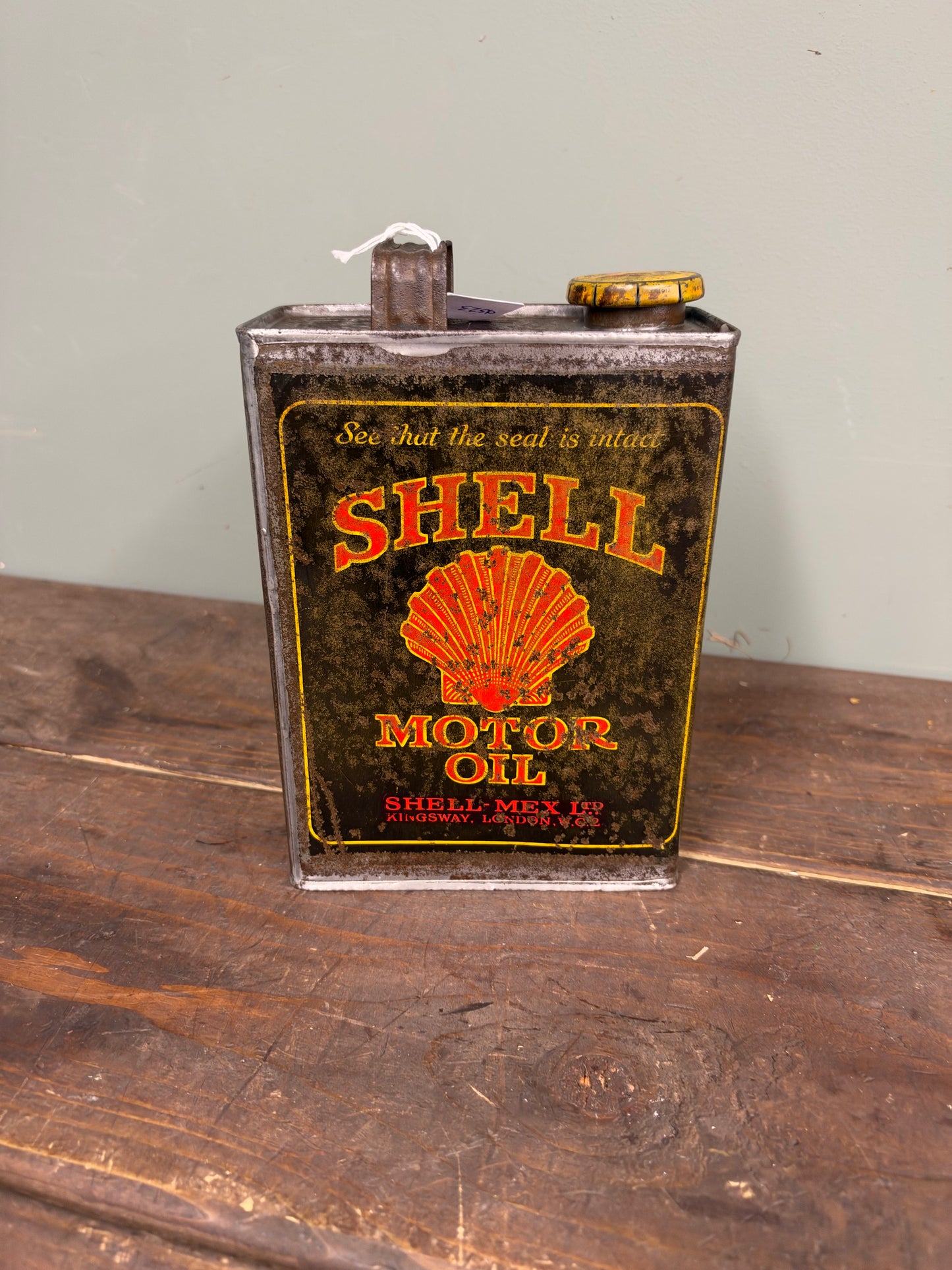 SHELL OIL CAN  #9554
