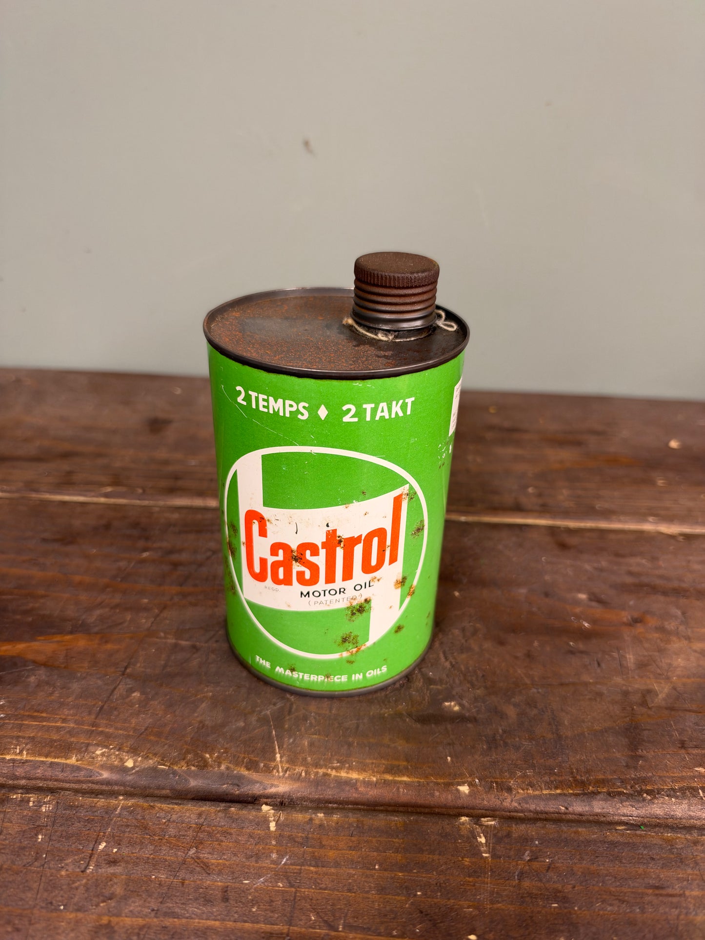 CASTROL OIL CAN  #9556