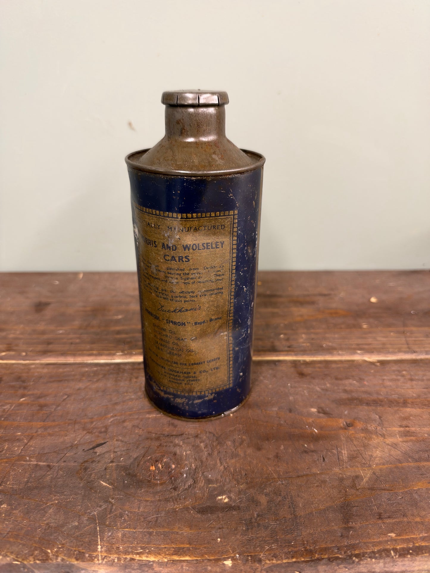 BUCKHAMS OIL CAN  #9558