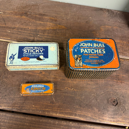 SET OF 3 JOHN BULL TINS #9176
