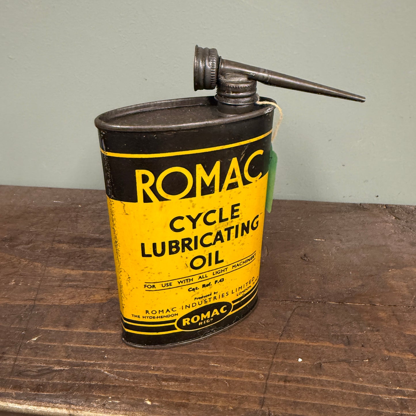 ROMAC CYCLE LUBRICATING OIL CAN #9177