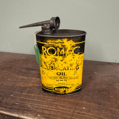 ROMAC CYCLE LUBRICATING OIL CAN #9177