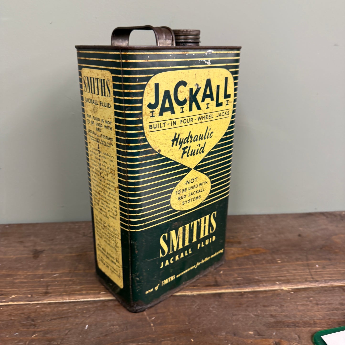 SMITHS JACKALL HYDRAULIC FLUID CAN - #9205