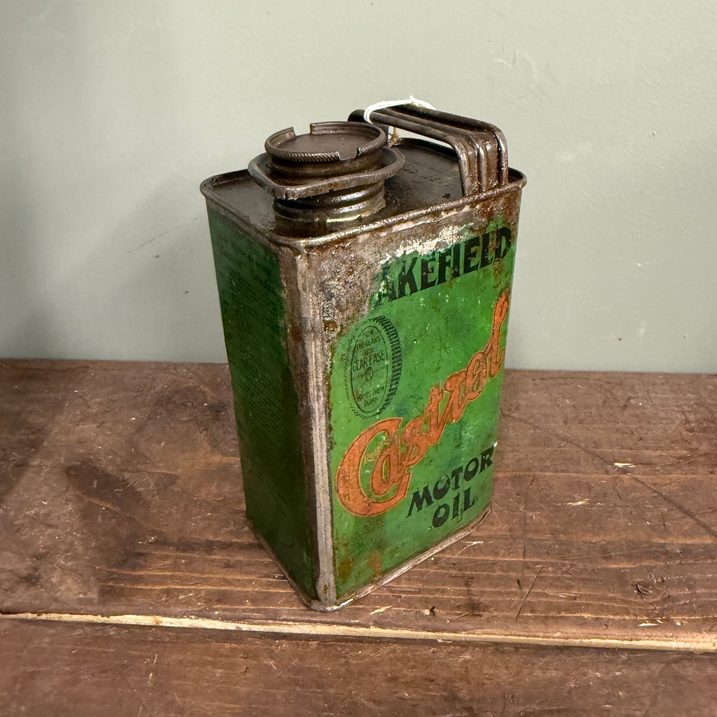 WAKEFIELD CASTROL MOTOR OIL CAN - #9199