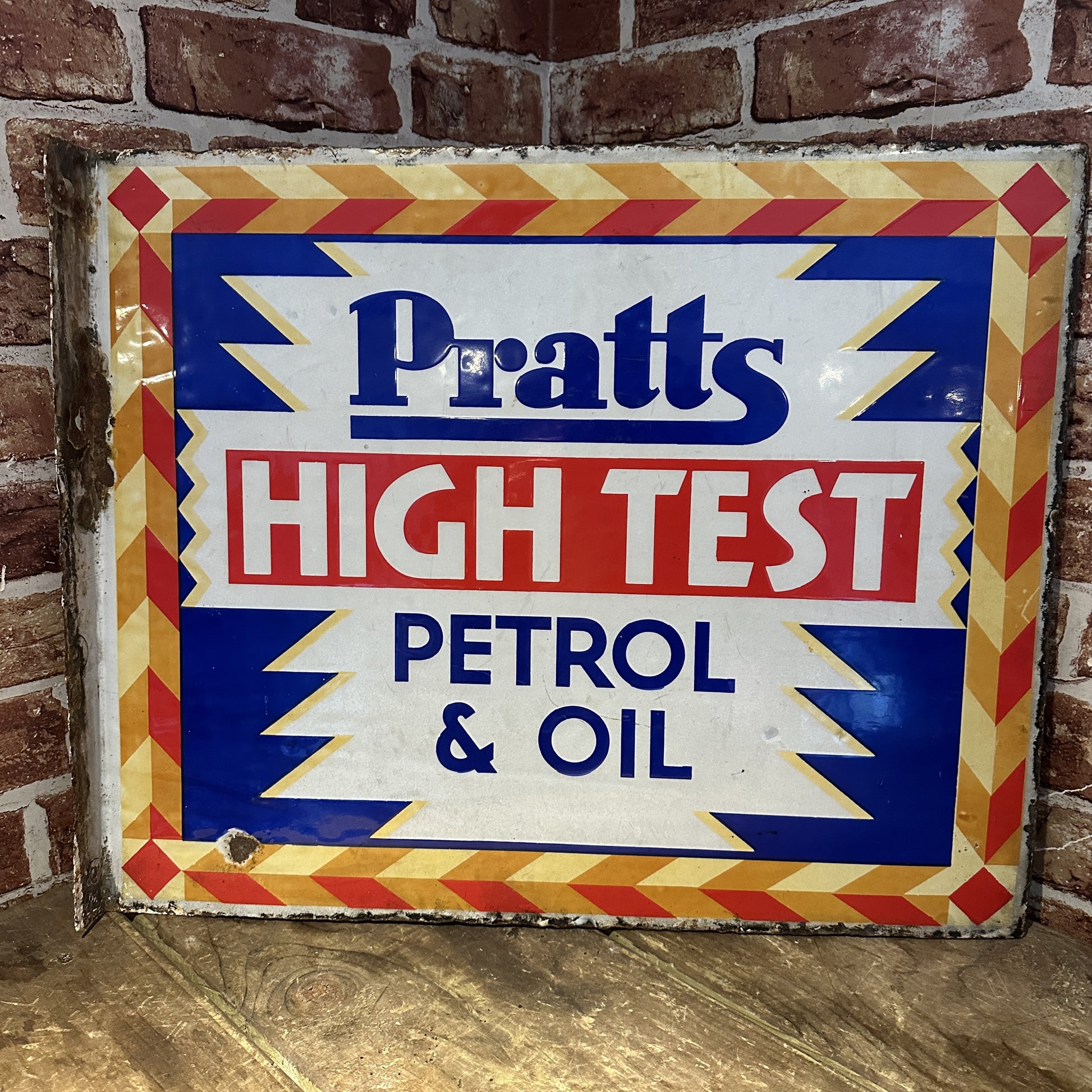 PRATTS SIGN #07789 image 0