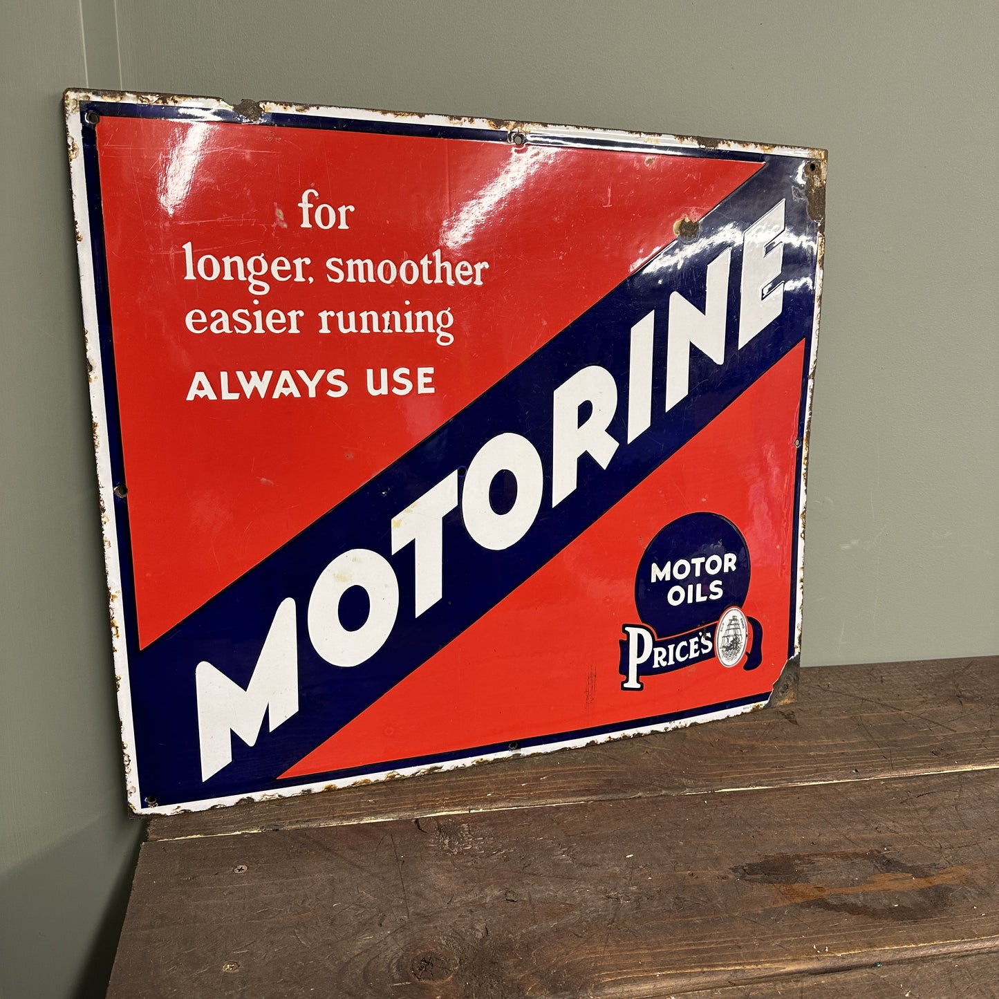 MOTORINE SIGN #08204 image 1
