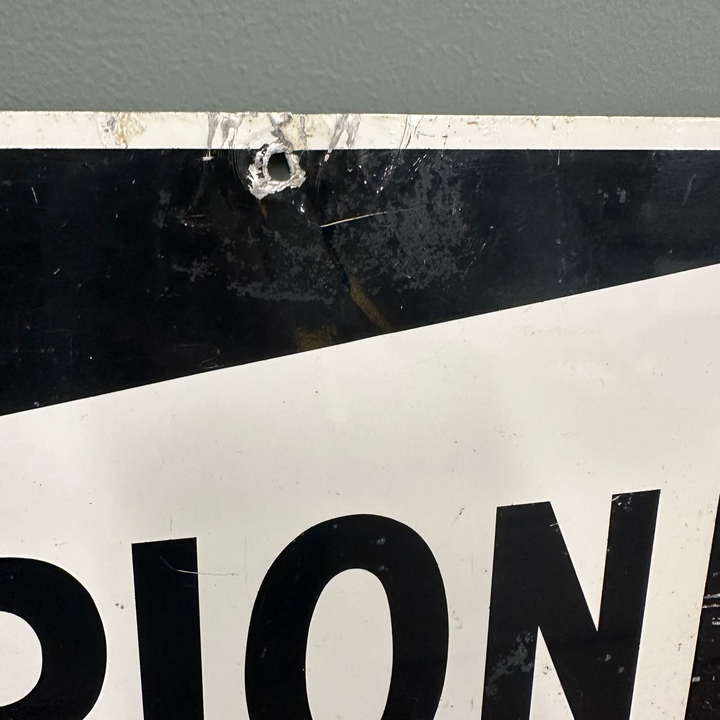 CHAMPION  ENAMEL SIGN #08680 image 1