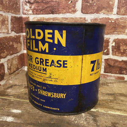 GOLDEN FILM MOTOR GREASE CAN #5979 image 2
