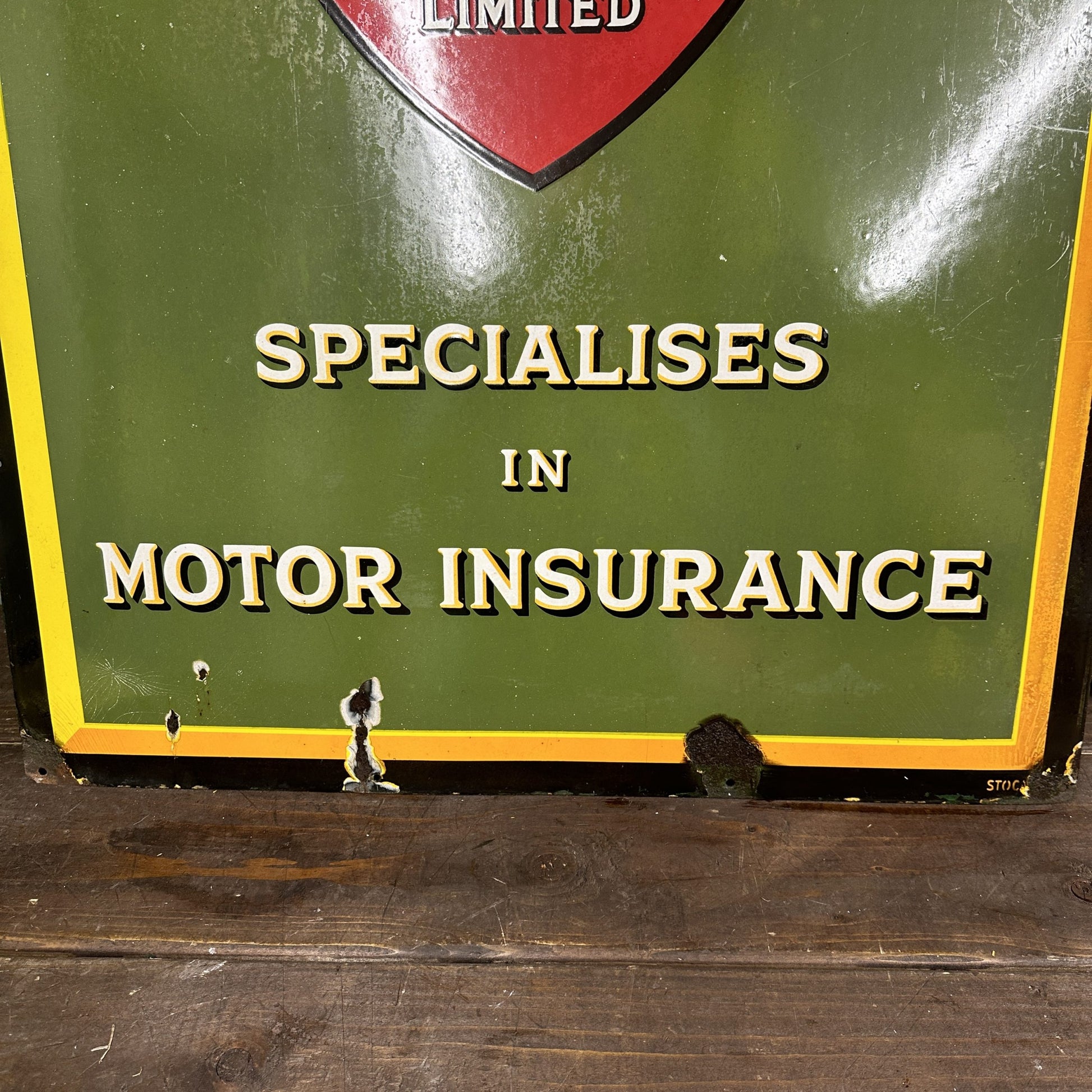 ROYAL INSURANCE  ENAMEL SIGN #08403 image 2