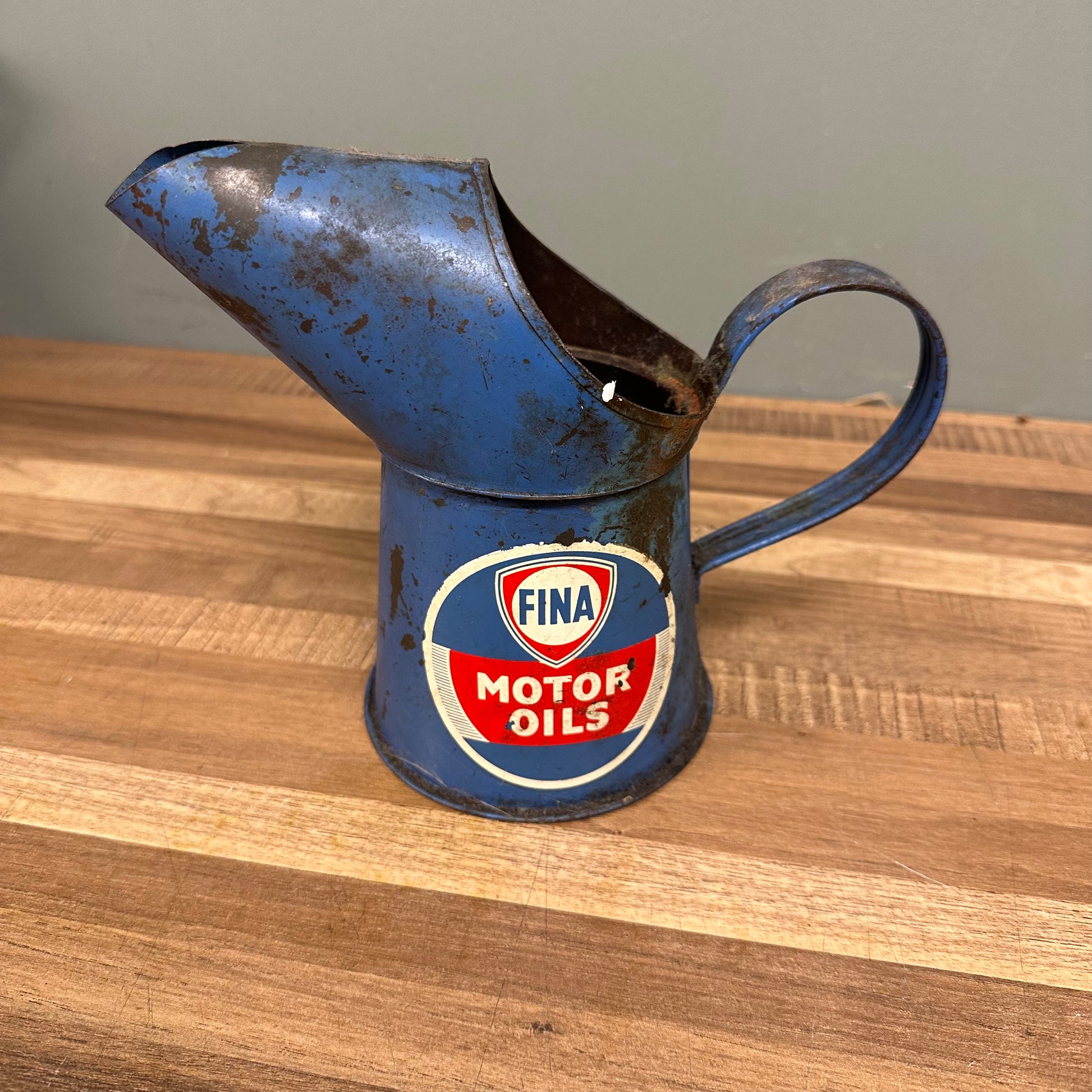 FINA MOTOR OILS OIL JUG  #08461 image 2