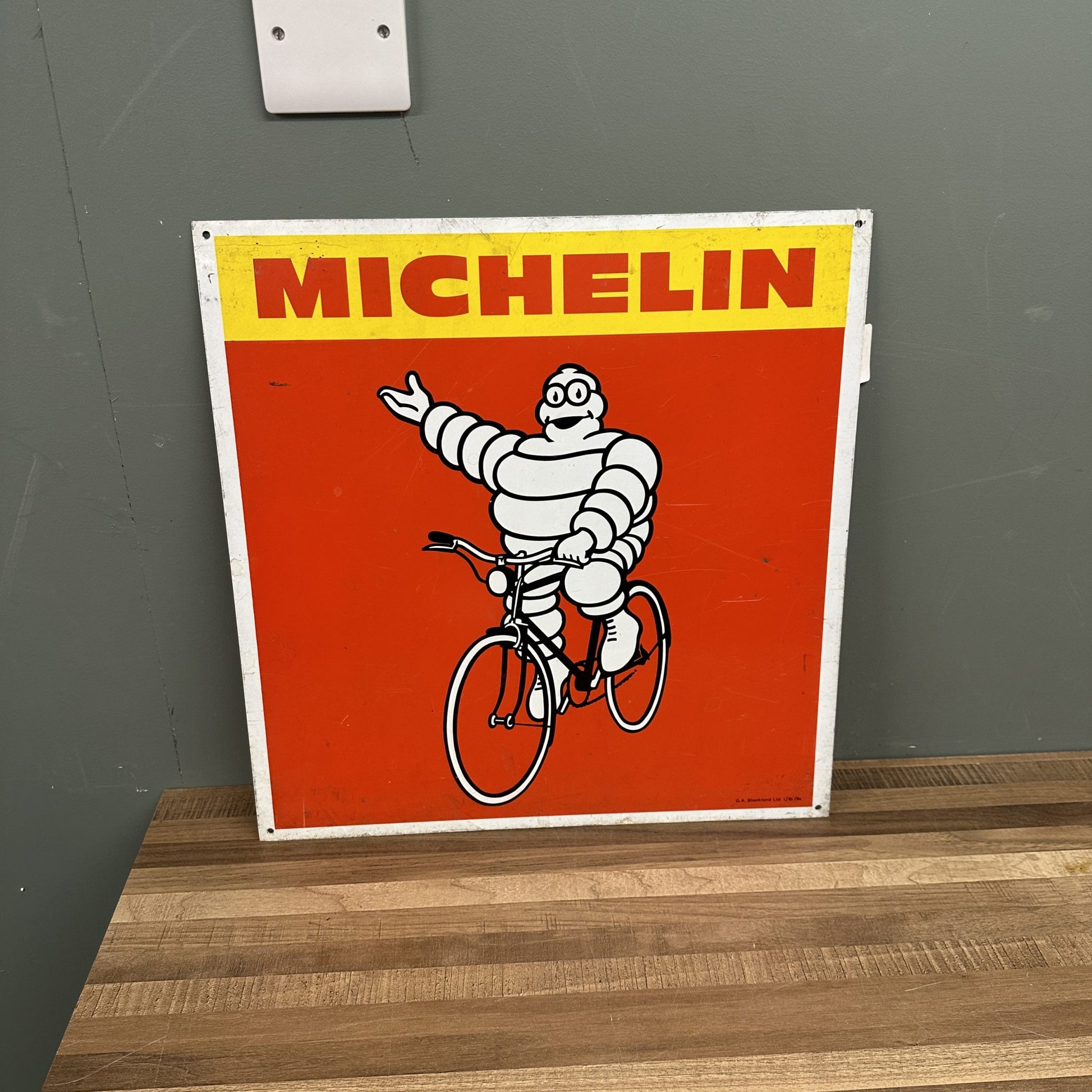 MICHELIN TIN SIGN #08386 image 0