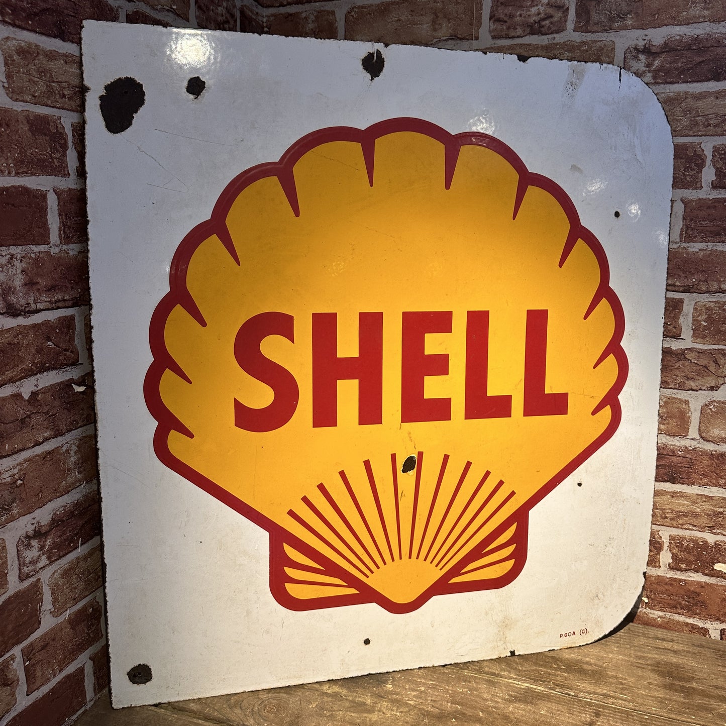 SHELL SIGN #07928 image 1