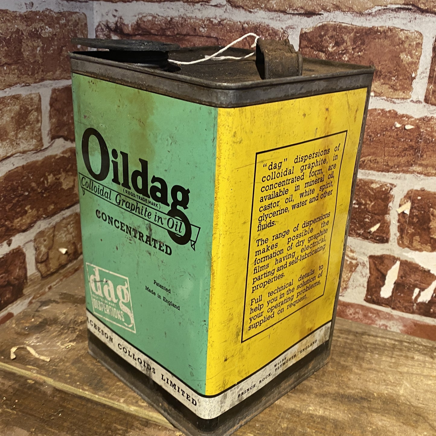 OILDAG OIL TIN #6113 image 0