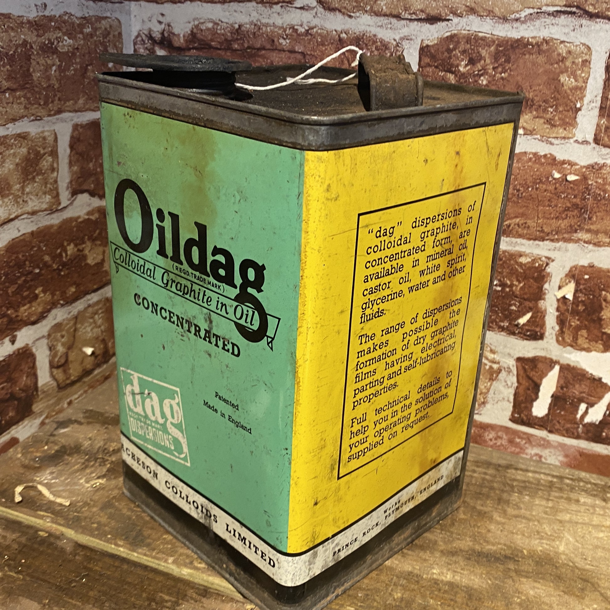 OILDAG OIL TIN #6113 image 0
