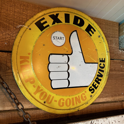 EXIDE SIGN #08041 image 1