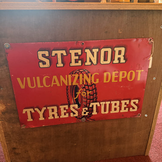STENOR TIN SIGN  #09911 image 0