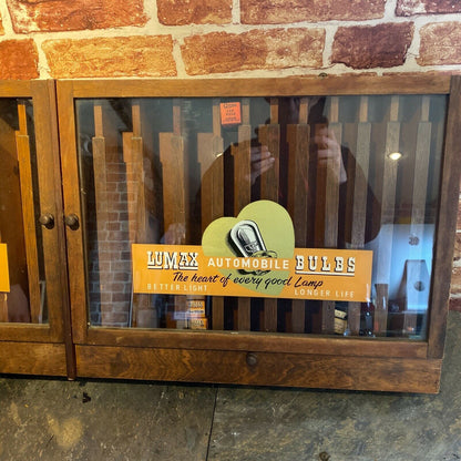 VINTAGE GARAGE DISPLAY - LUMAX BULBS #4015 image 3