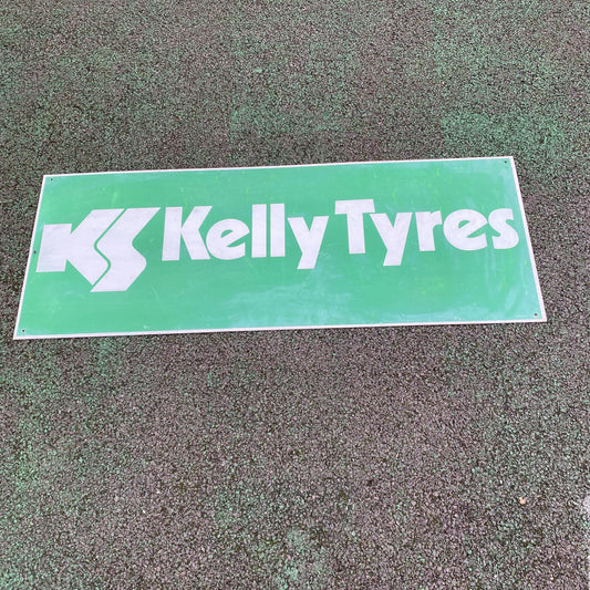 VINTAGE TIN SIGN - KELLY TYRES #4748 image 0