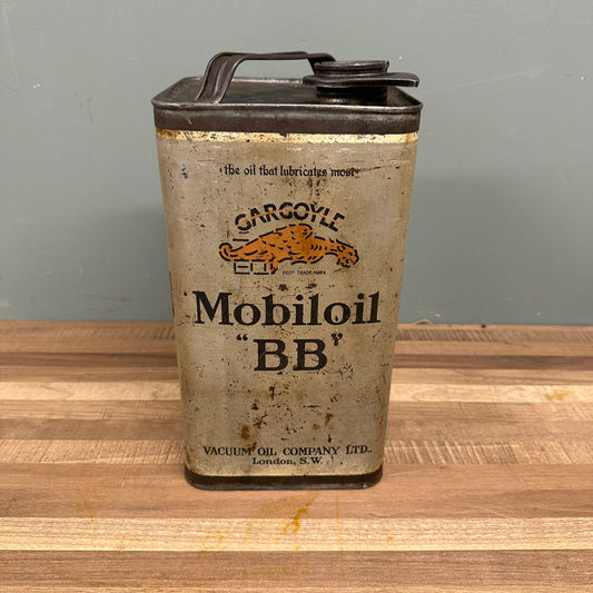 MOBILOIL "BB" CAN #08447 image 0