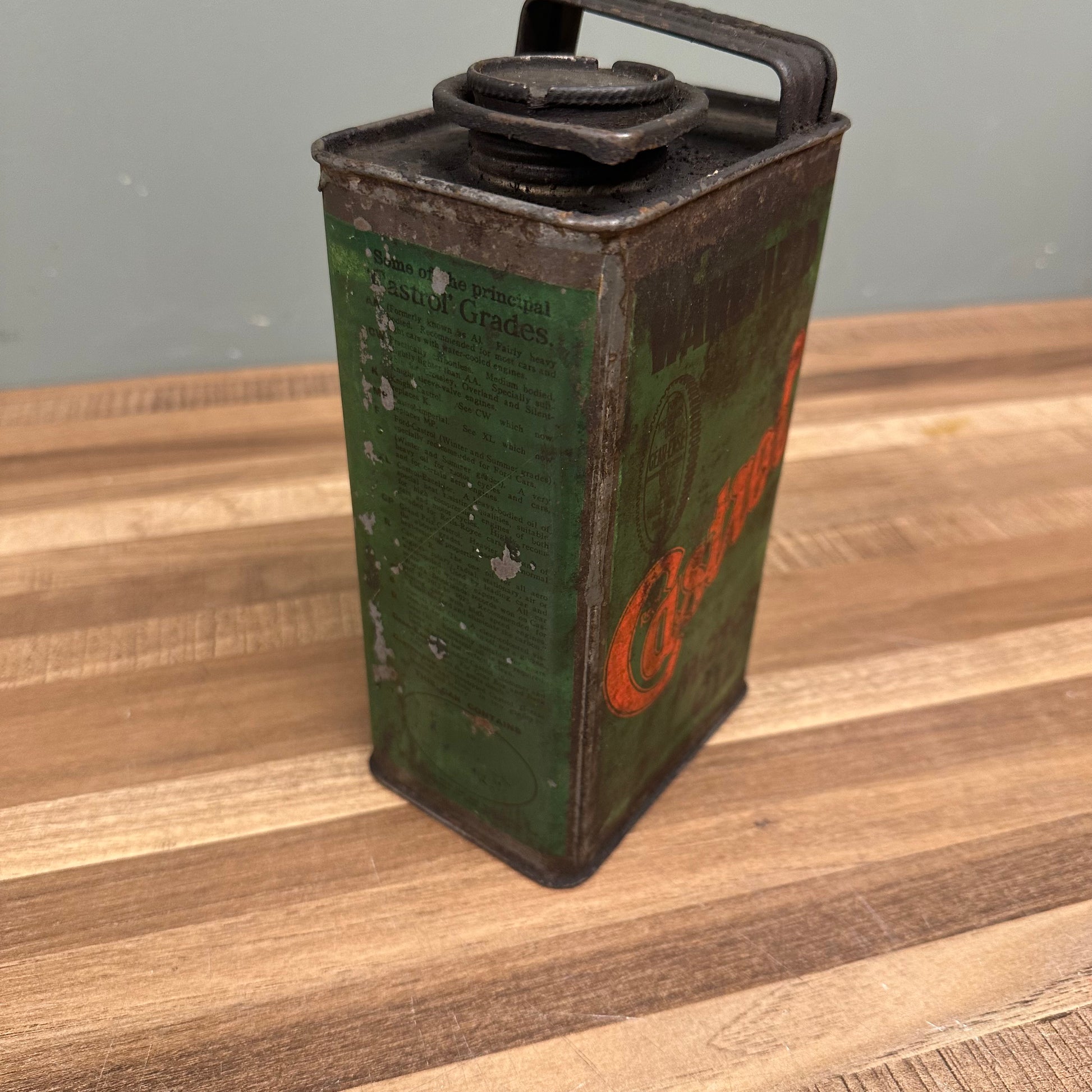CASTROL OIL CAN #08442 image 2