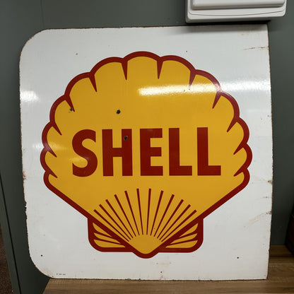 SHELL ENAMEL SIGN #08521 image 0