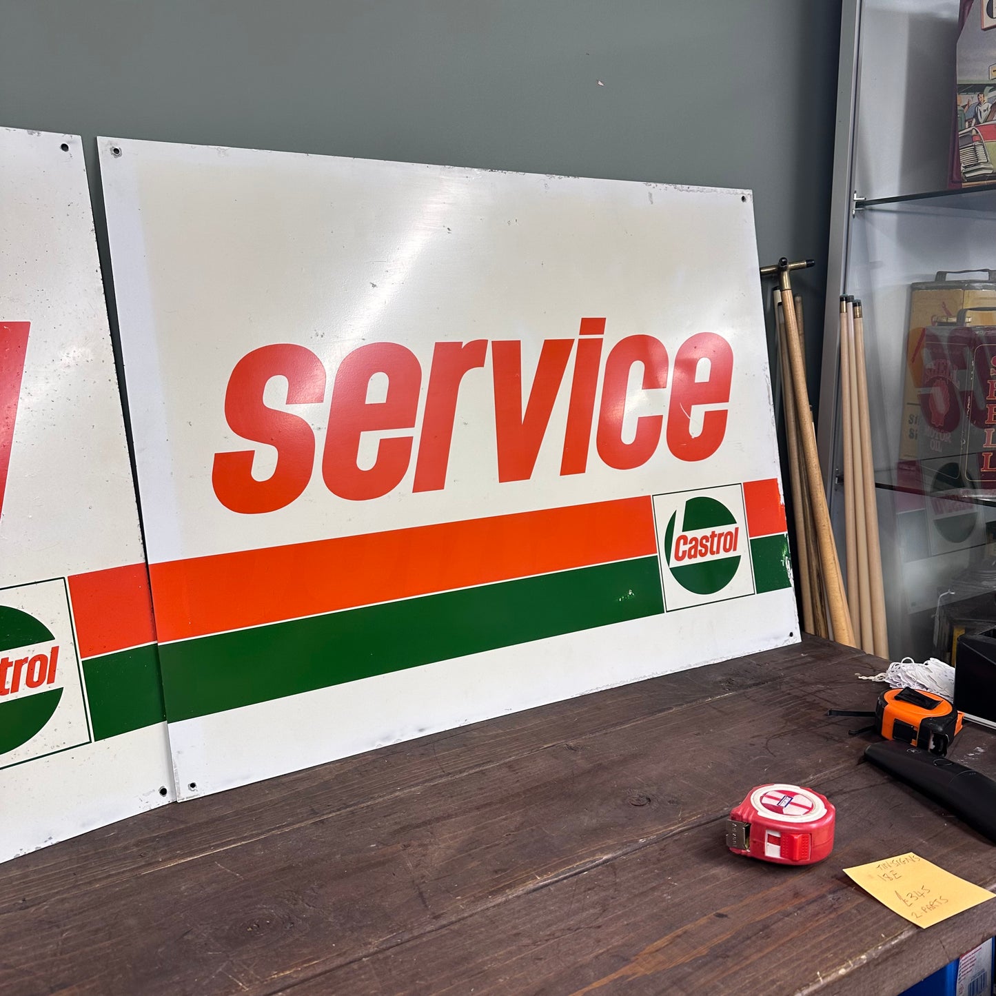 CASTROL TIN SIGNS  #08704 image 2
