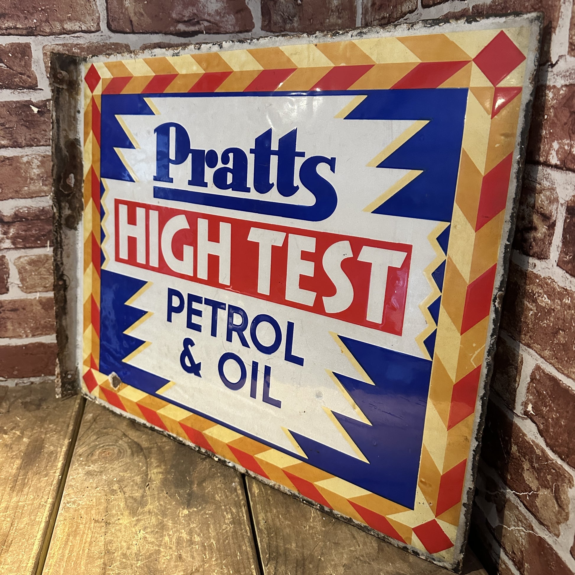 PRATTS SIGN #07789 image 1