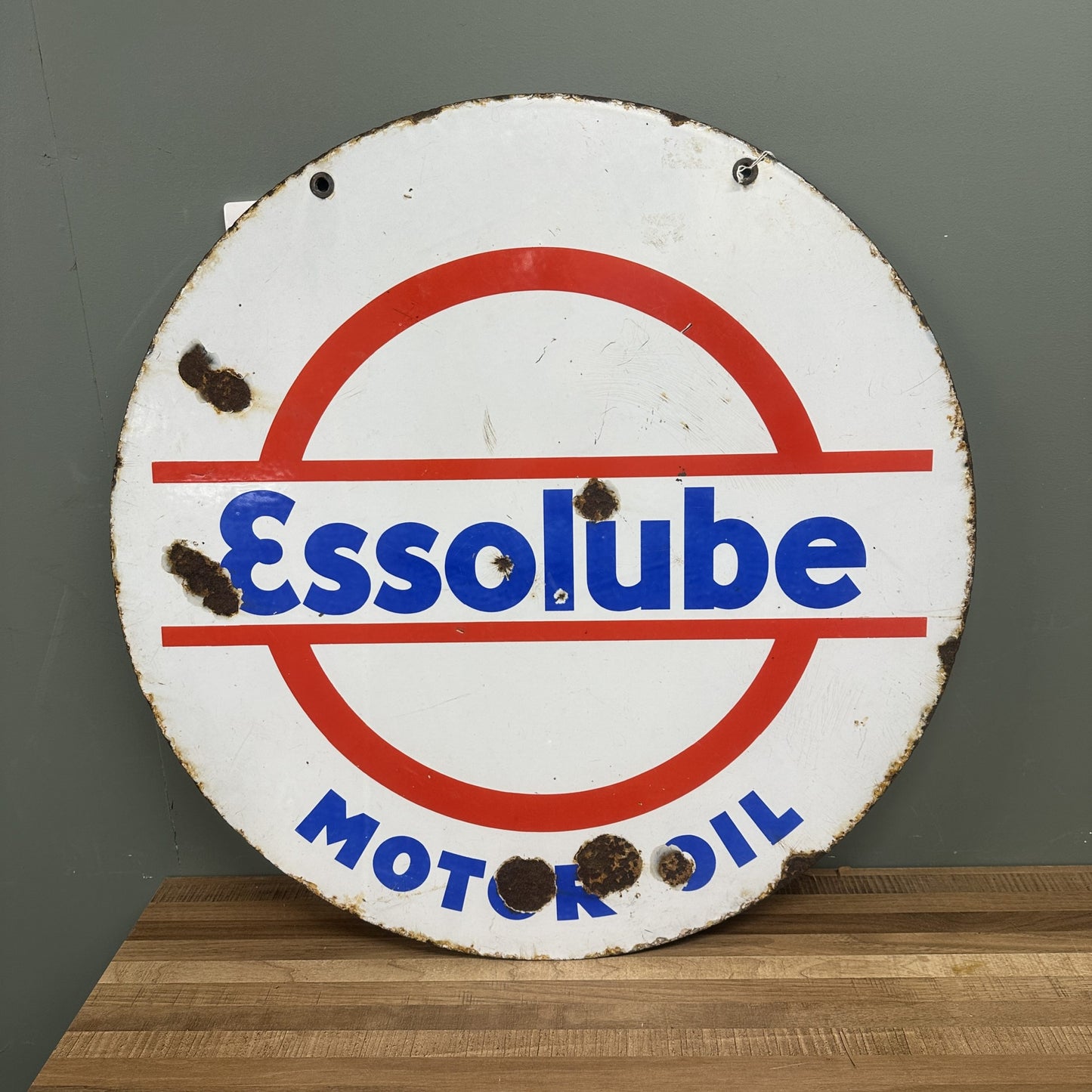 ESSOLUBE ENAMEL SIGN #08423 image 2