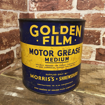 GOLDEN FILM MOTOR GREASE CAN #5979 image 0