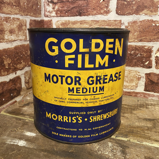 GOLDEN FILM MOTOR GREASE CAN #5979 image 0