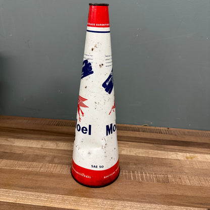 MOBILOEL "BB" OIL CAN   #08467 image 1