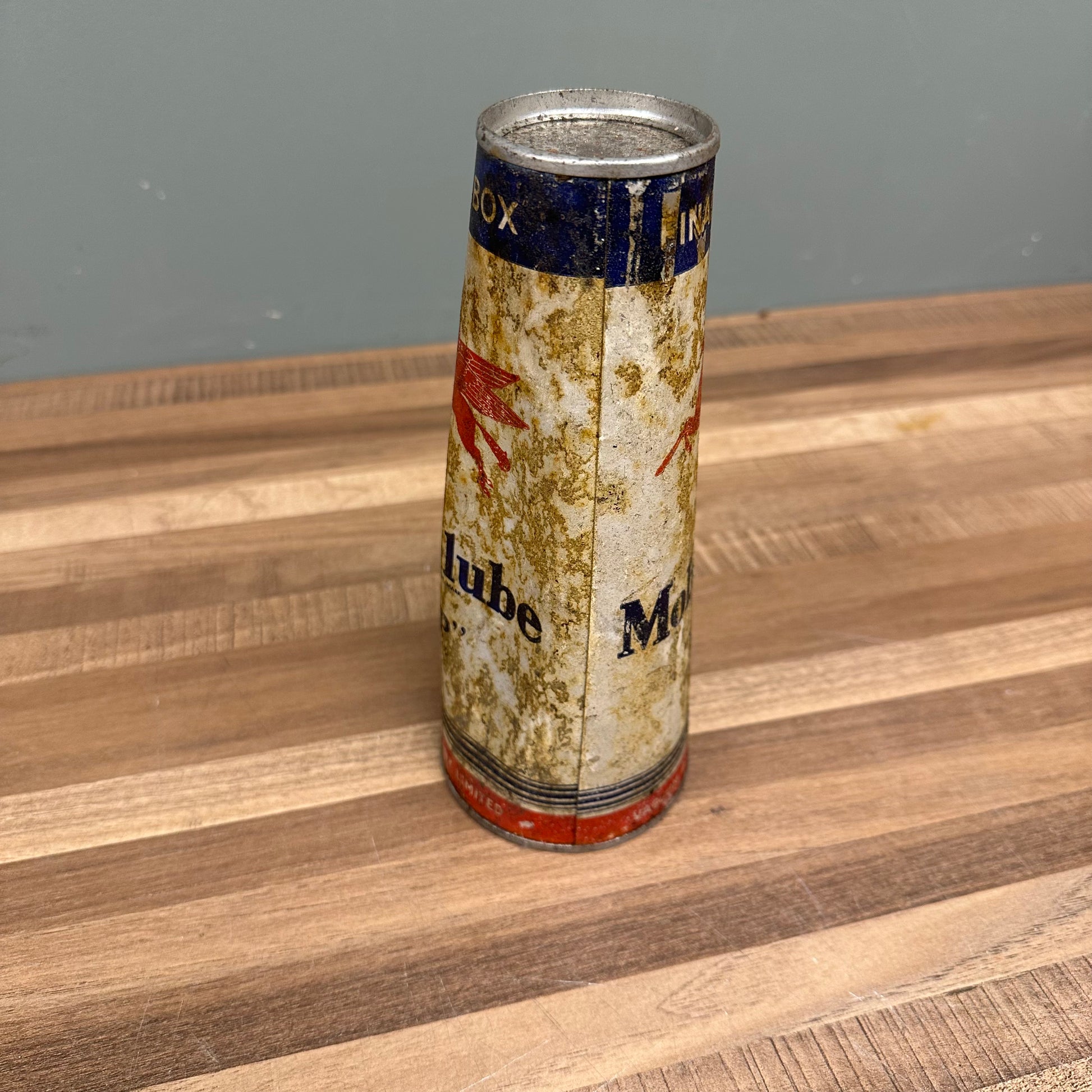 MOBILUBE OIL CAN #08441 image 1