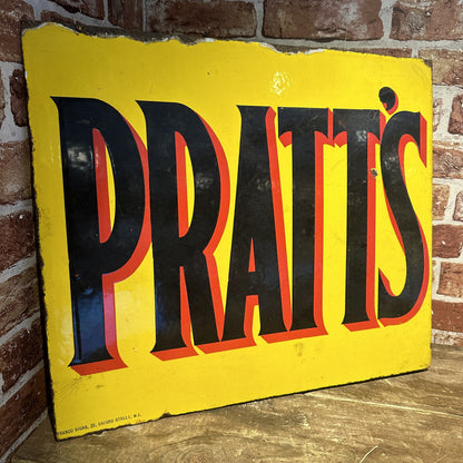 PRATT'S SIGN #07924 image 0