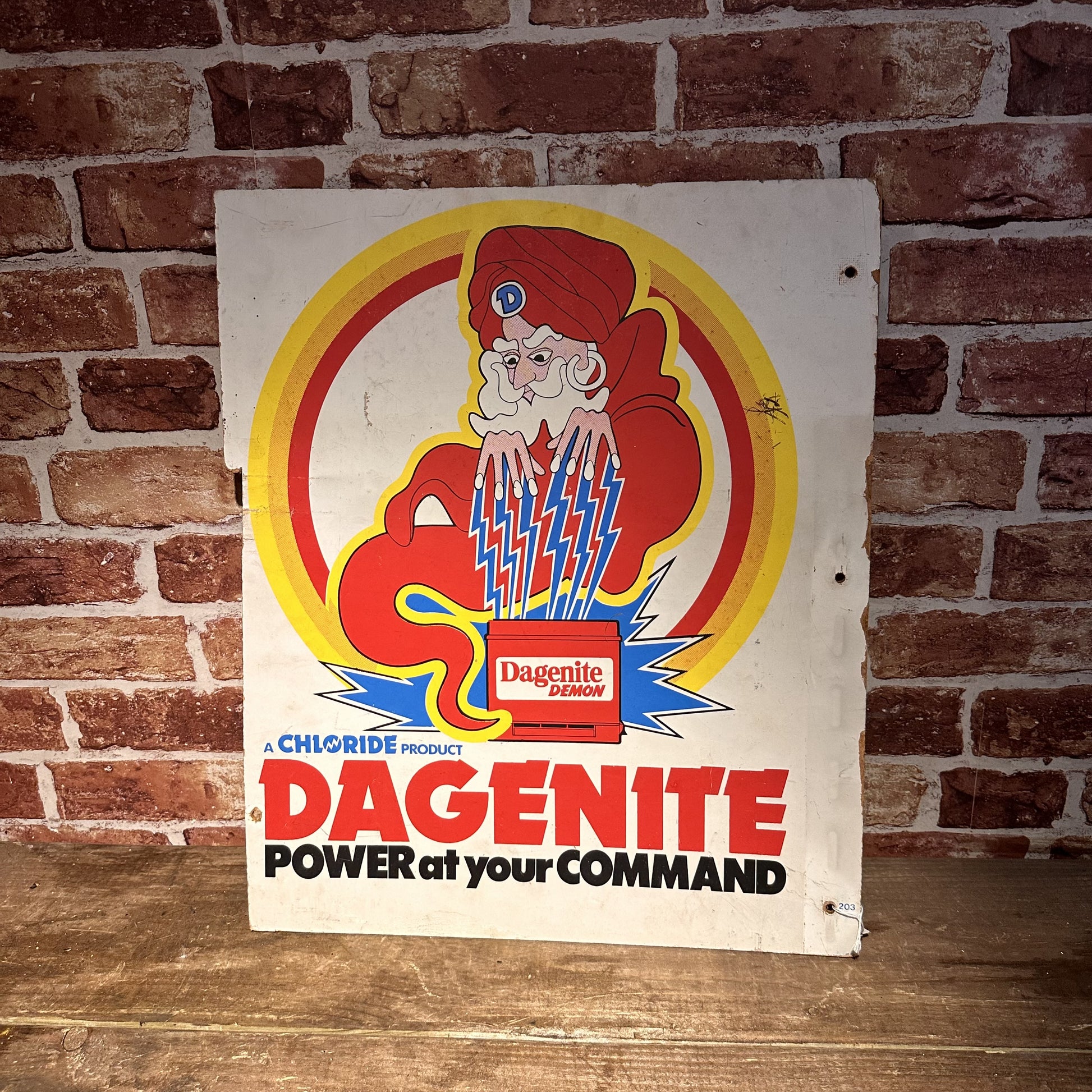 DAGENITE SIGN #06214 image 0