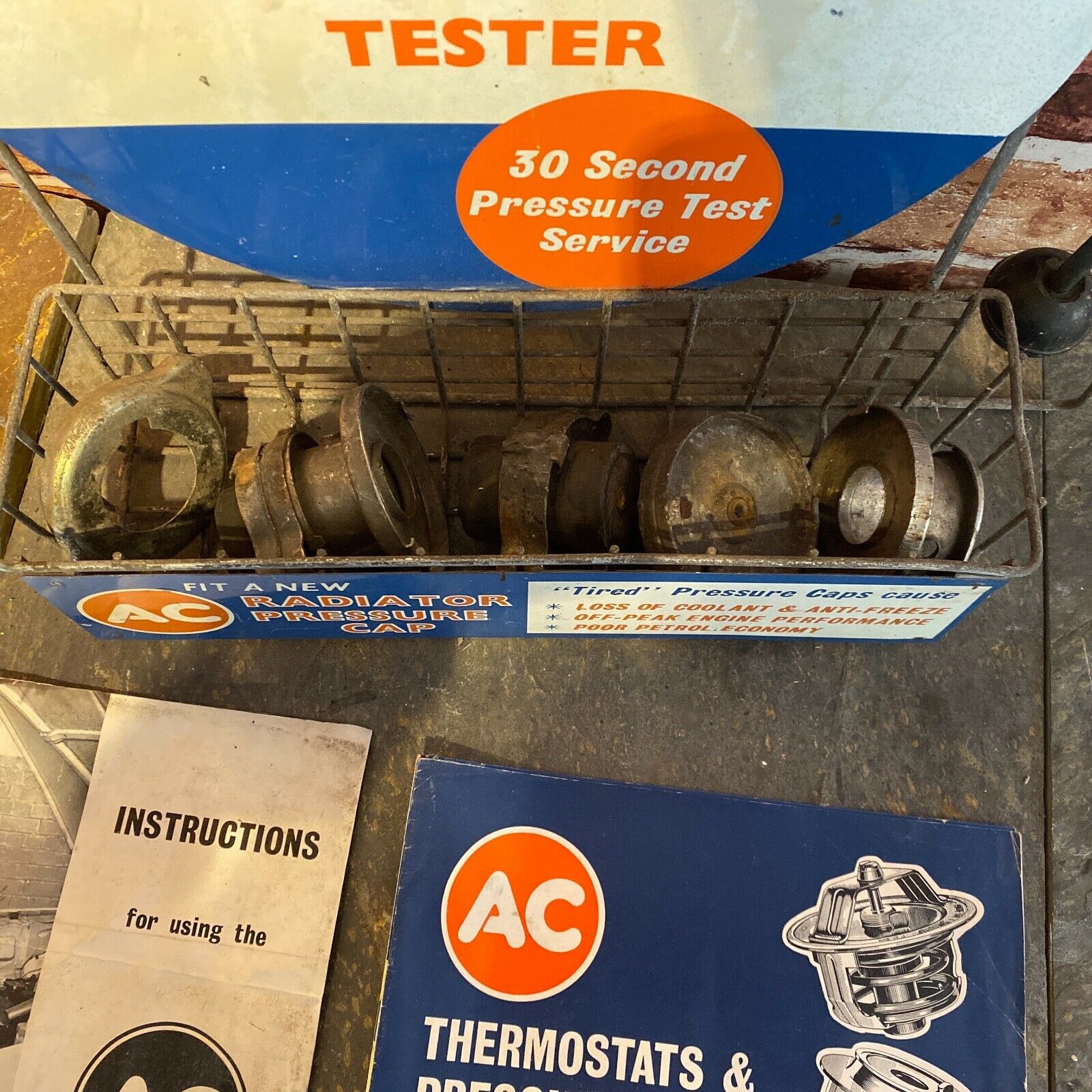 VINTAGE AC TESTER - DISPLAY UNIT #4009 image 7