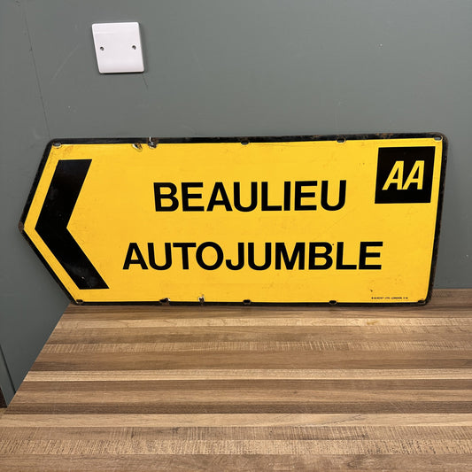 AA ENAMEL SIGN #08401 image 0