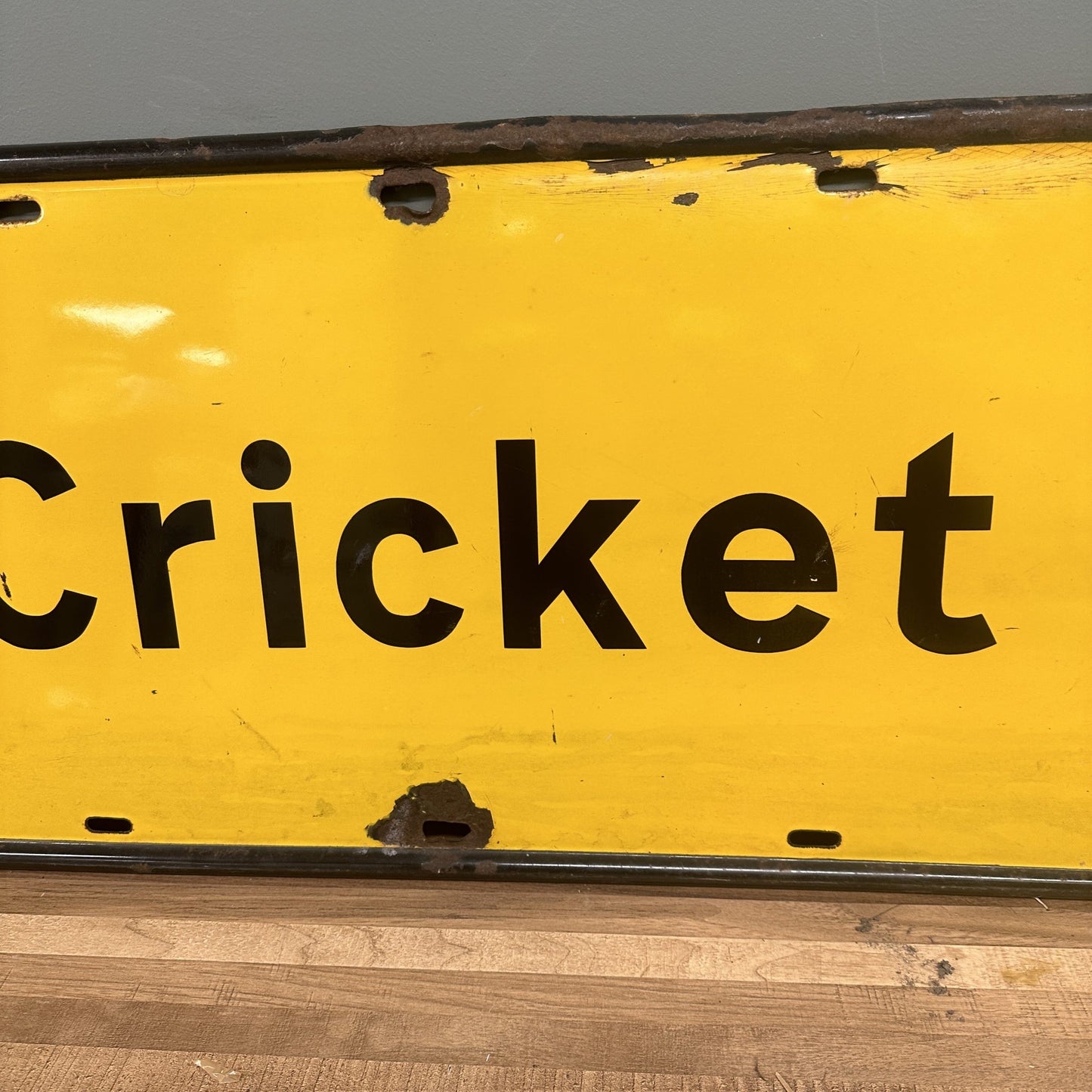 ENAMEL ROAD SIGN #08420 image 2