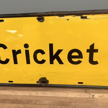 ENAMEL ROAD SIGN #08420 image 2