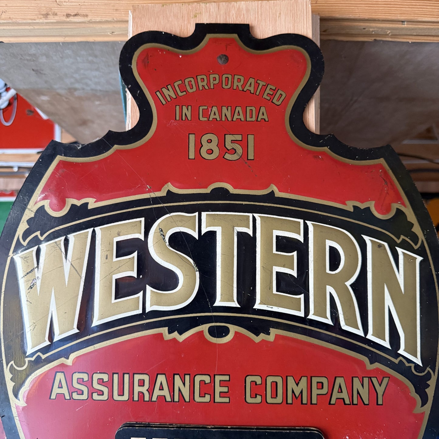 WESTERN TIN CALENDAR #08652 image 2