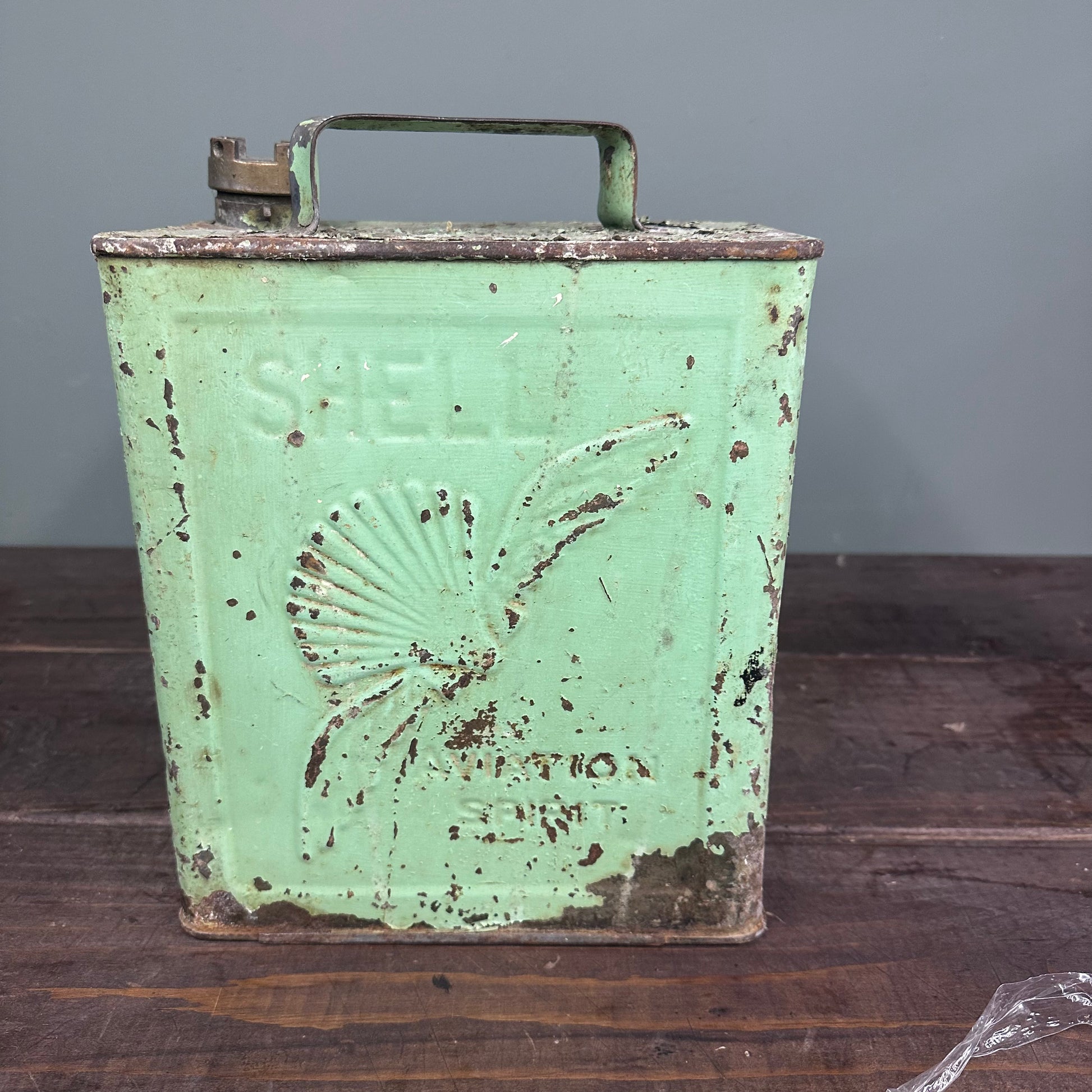 SHELL AVIATION PETROL CAN #08764 image 1
