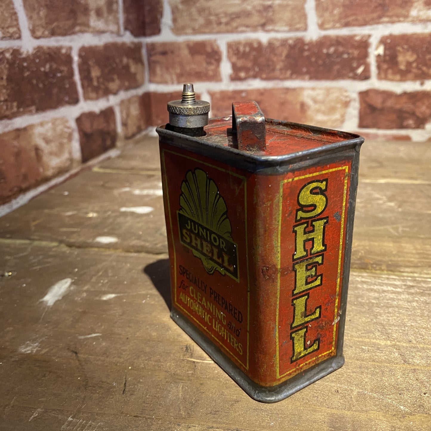 VINTAGE OIL CAN - SHELL JUNIOR #5541 image 2