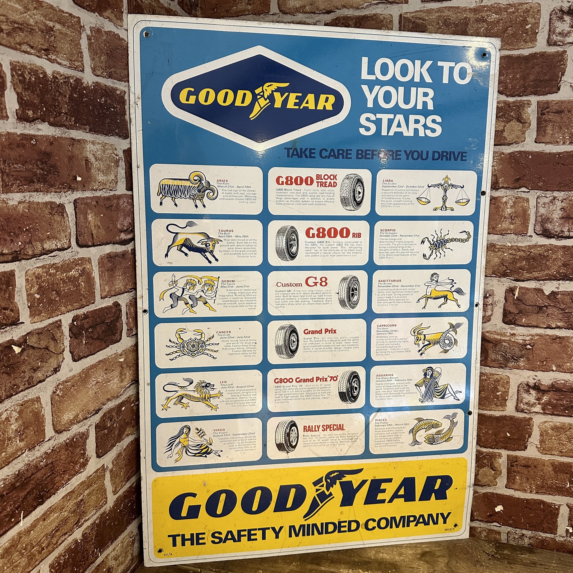 GOODYEAR SIGN #07793 image 2