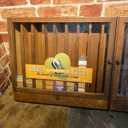 VINTAGE GARAGE DISPLAY - LUMAX BULBS #4015 image 4