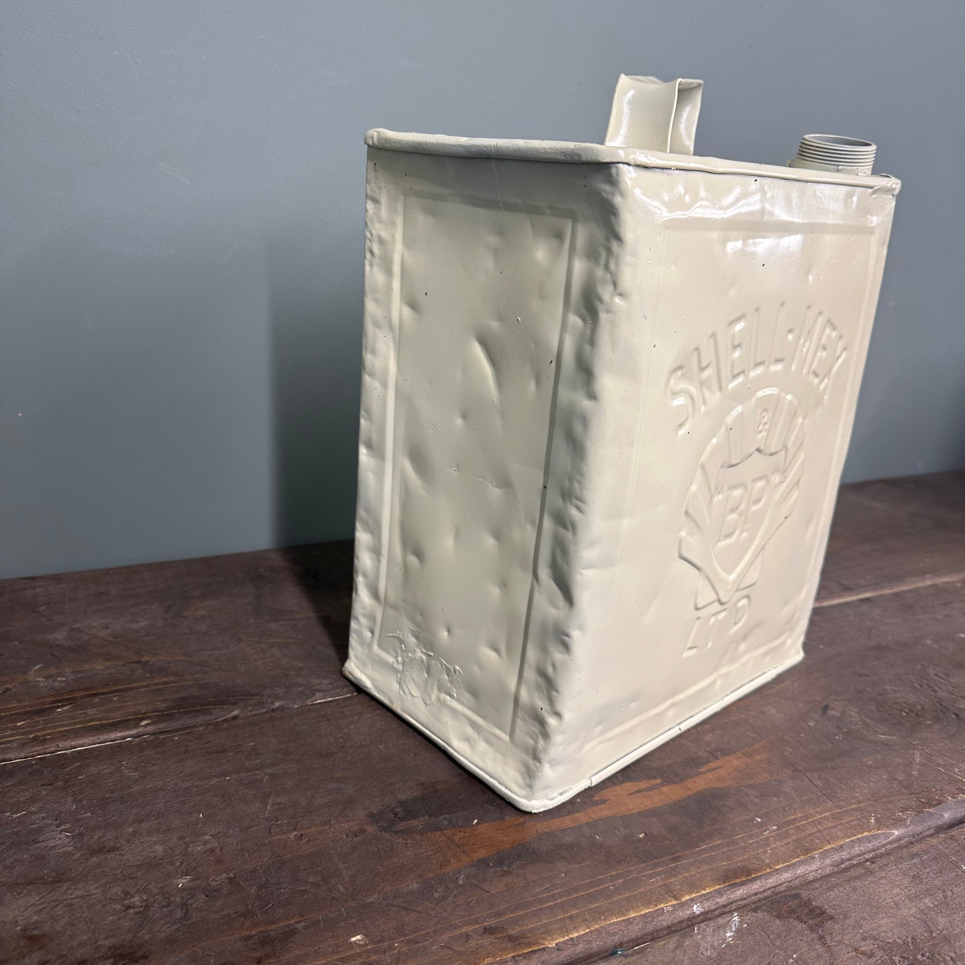 SET OF THREE VINTAGE PETROL CANS #08636 image 6