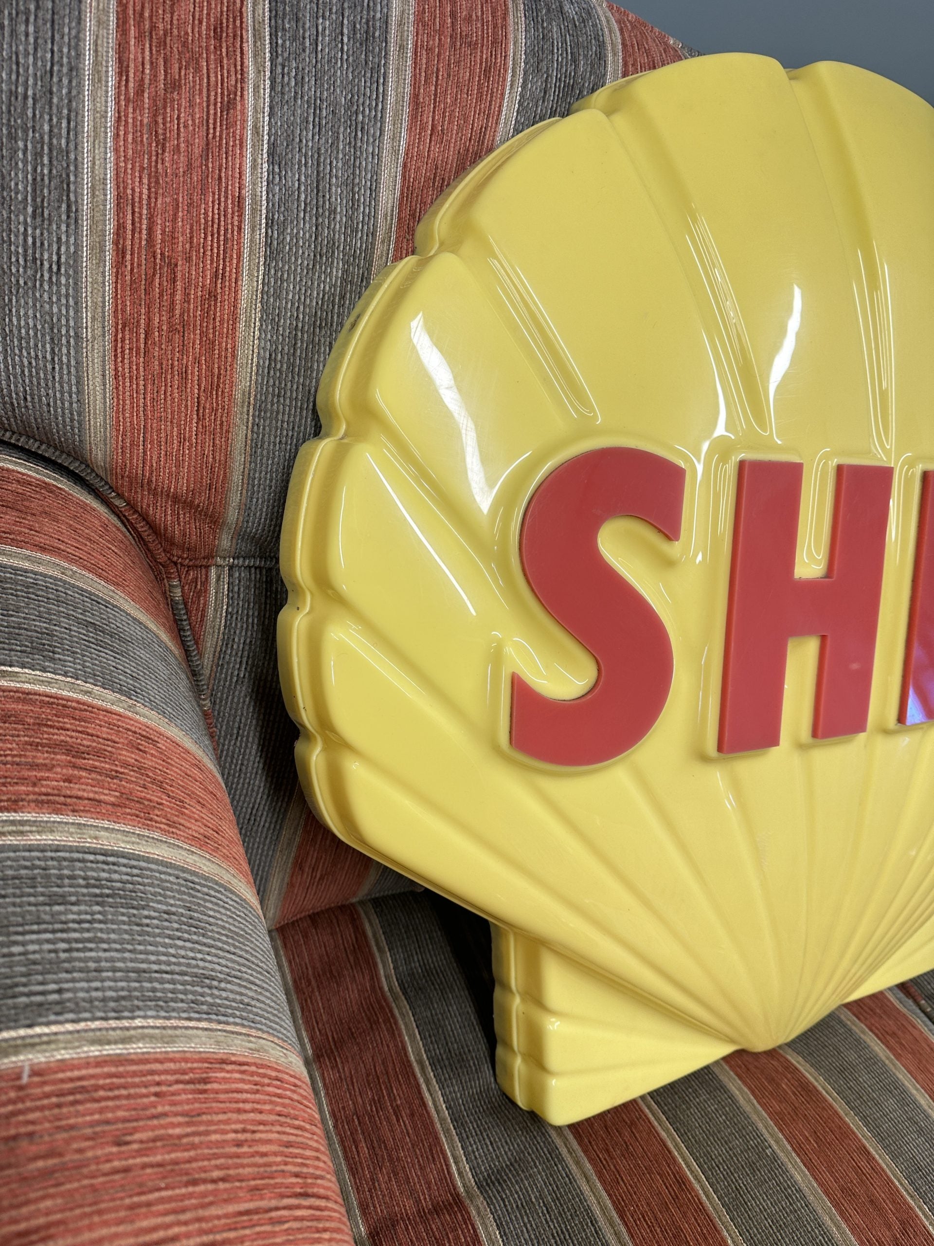 SHELL PLASTIC SIGN  #08687 image 2