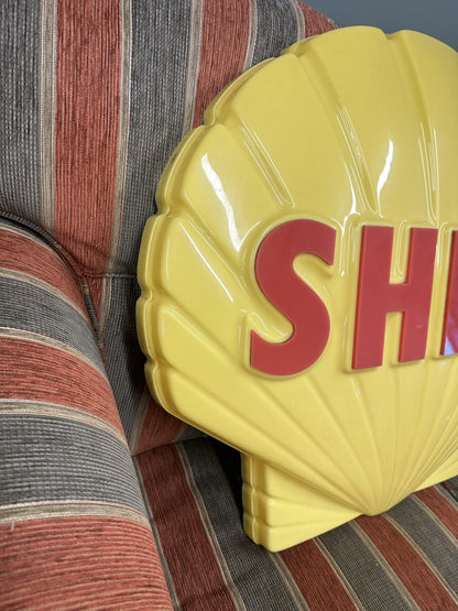 SHELL PLASTIC SIGN  #08687 image 2