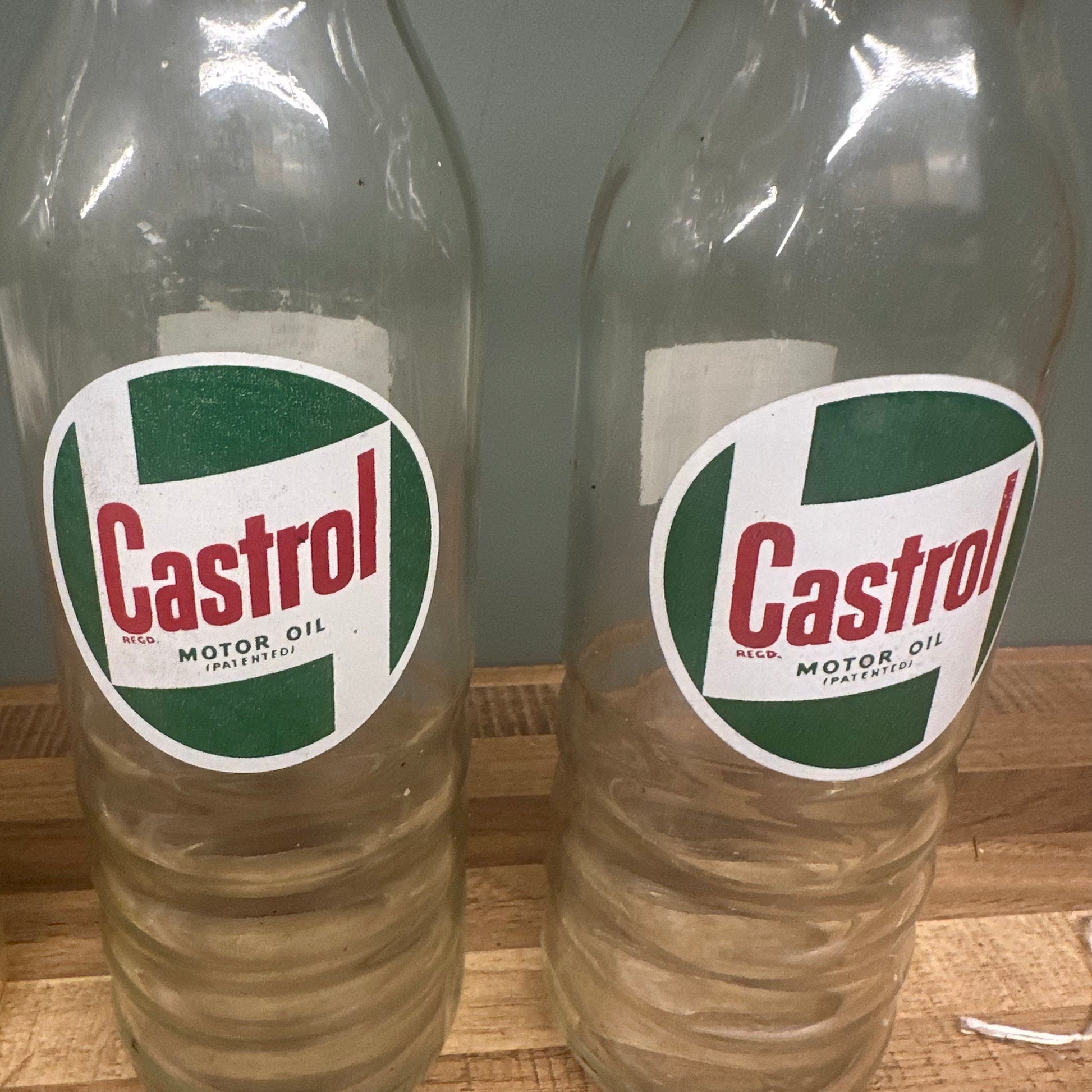 SET OF FOUR CASTROL OIL BOTTLES  #08558 image 2
