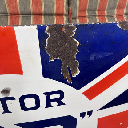 BP MOTOR SPIRIT ENAMEL SIGN  #08776 SN 428 image 1