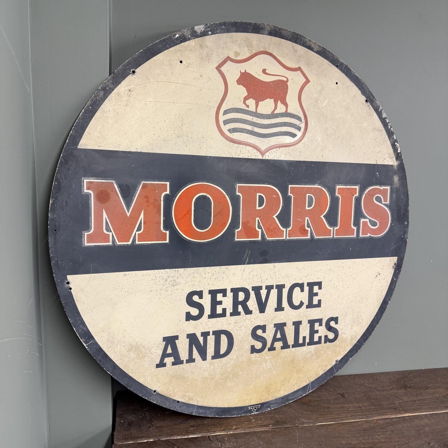 MORRIS CIRCULAR SIGN - #08303 image 2