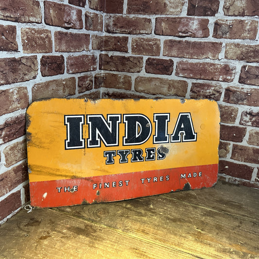 INDIA TYRES SIGN #6398 image 0